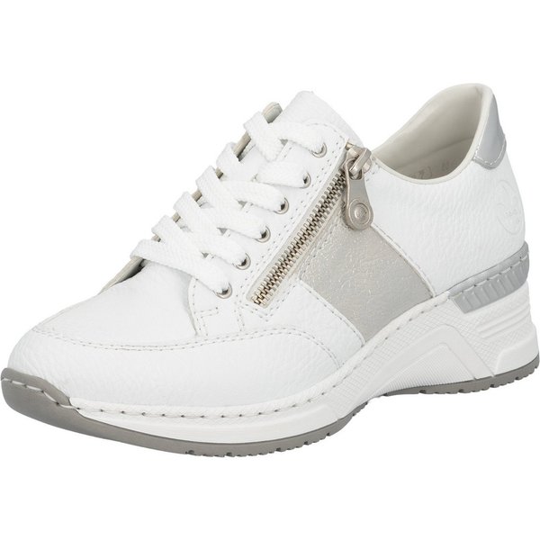 Rieker Keilsneaker, Schnürschuh, Halbschuh, Sneaker mit loser Einlage, schmale Form