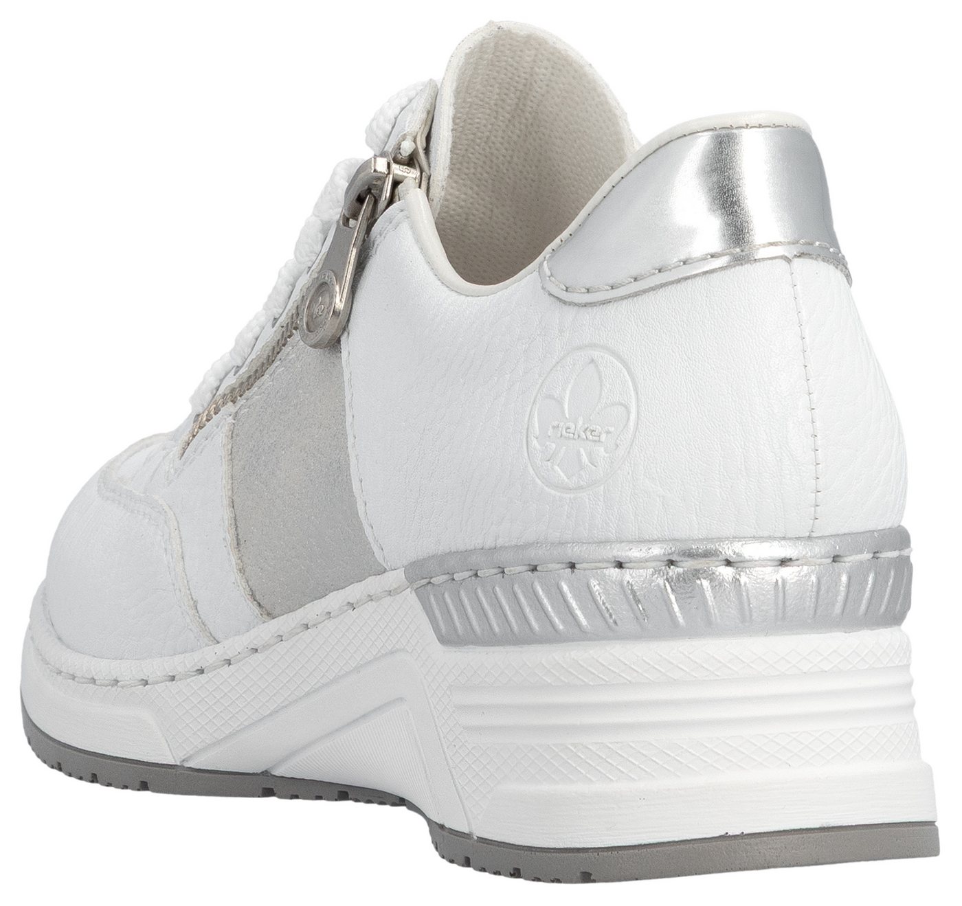 Rieker Keilsneaker, Schnürschuh, Halbschuh, Sneaker mit loser Einlage, schmale Form – Bild 3 von 5