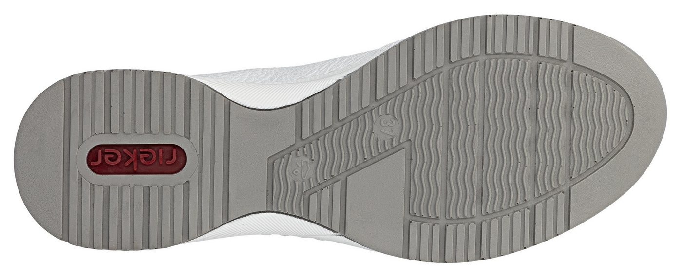 Rieker Keilsneaker, Schnürschuh, Halbschuh, Sneaker mit loser Einlage, schmale Form – Bild 4 von 5