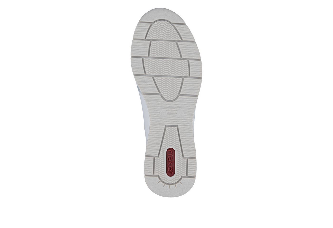 Rieker Keilsneaker Halbschuh, Freizeitschuh, Schnürschuh in schmaler Form – Bild 5 von 5