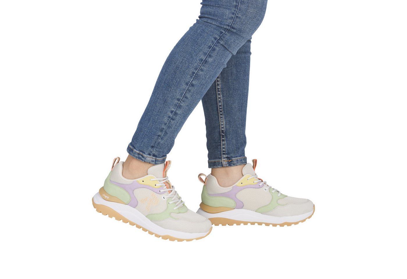 Rieker Keilsneaker Schnürschuh, Freizeitsneaker, Halbschuh mit gepolstertem Schaftrand – Bild 2 von 5