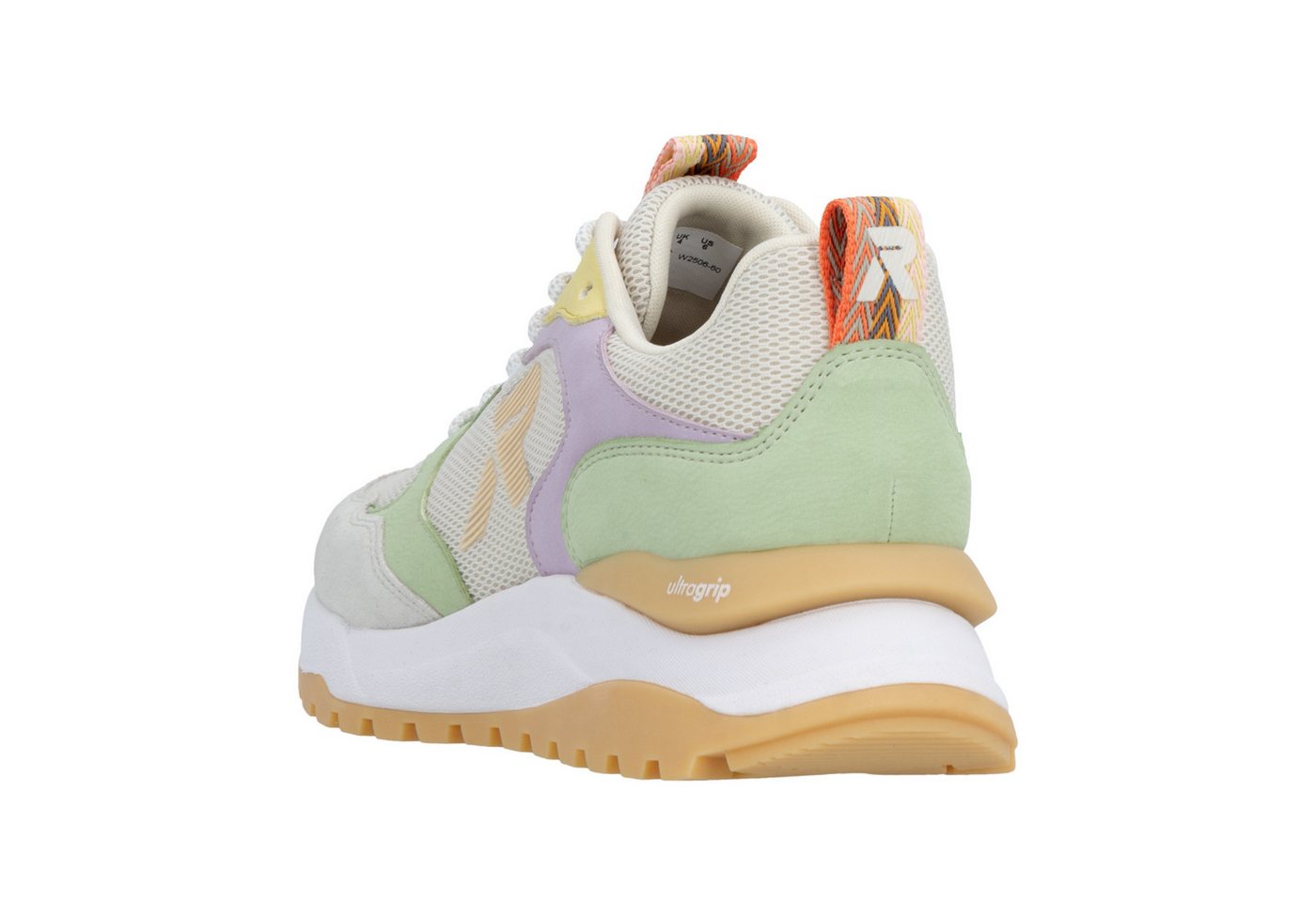 Rieker Keilsneaker Schnürschuh, Freizeitsneaker, Halbschuh mit gepolstertem Schaftrand – Bild 5 von 5