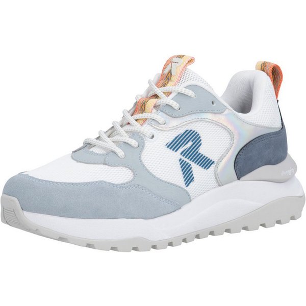 Rieker Keilsneaker Schnürschuh, Freizeitsneaker, Halbschuh mit gepolstertem Schaftrand