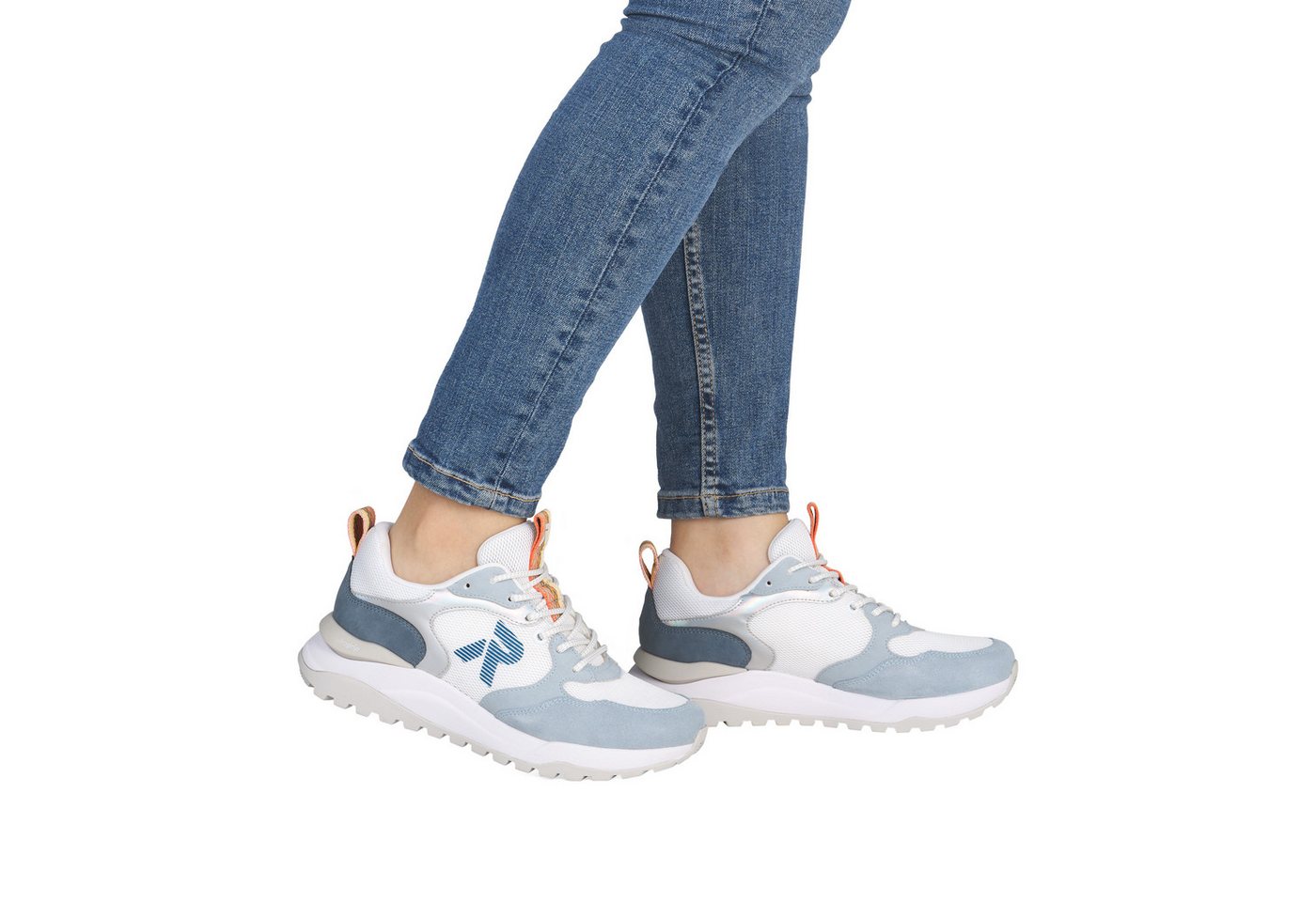 Rieker Keilsneaker Schnürschuh, Freizeitsneaker, Halbschuh mit gepolstertem Schaftrand – Bild 2 von 5