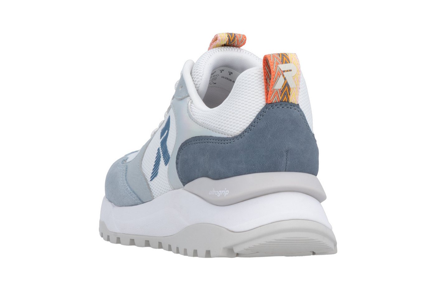 Rieker Keilsneaker Schnürschuh, Freizeitsneaker, Halbschuh mit gepolstertem Schaftrand – Bild 5 von 5