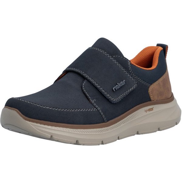 Rieker Klettschuh Halbschuh, Casual-Sneaker mit Klettverschluss, schmale Form