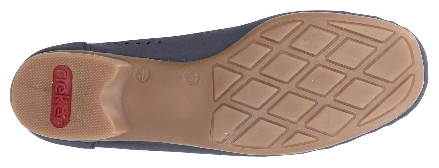 Rieker Mokassin Slipper, Sommerschuh mit toller Schmuckspange – Bild 3 von 5