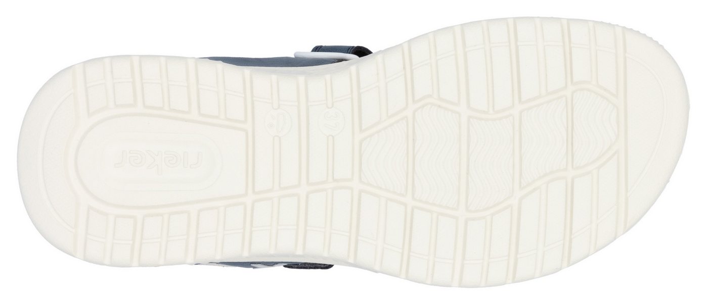 Rieker Outdoorsandale Sandale, Sommerschuh, Sandalette, Plateauabsatz, mit Klettverschlüssen – Bild 4 von 5