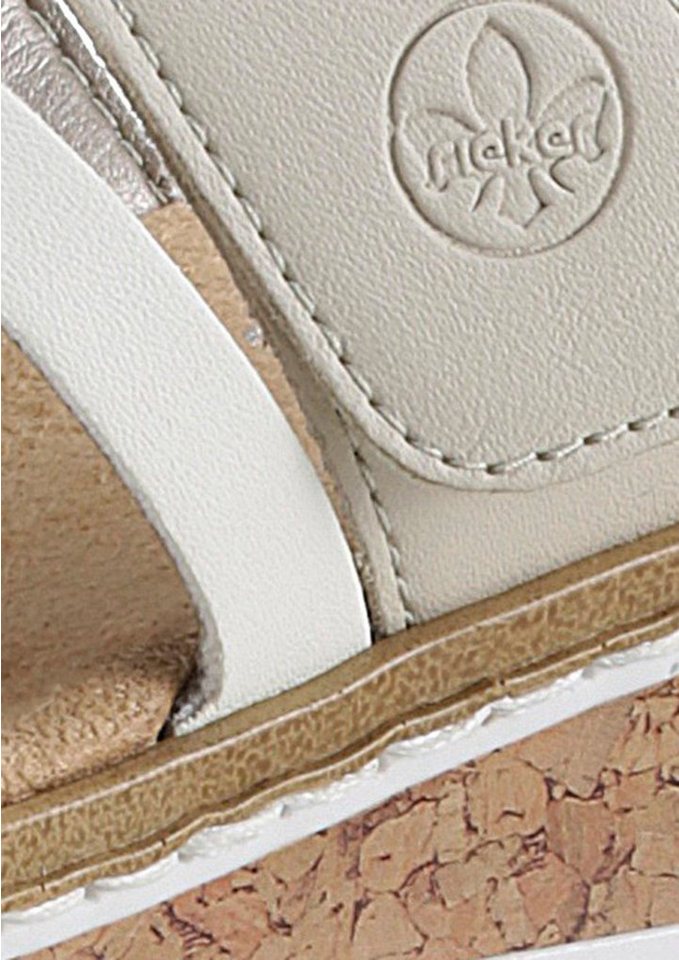 Rieker Pantolette Keilabsatz, Sommerschuh, 150 Jahre RIEKER Jubiläumsartikel – Bild 2 von 5