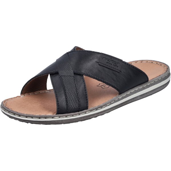 Rieker Pantolette Sommerschuh, Strandschuh, Schlappen, Hausschuh mit Label