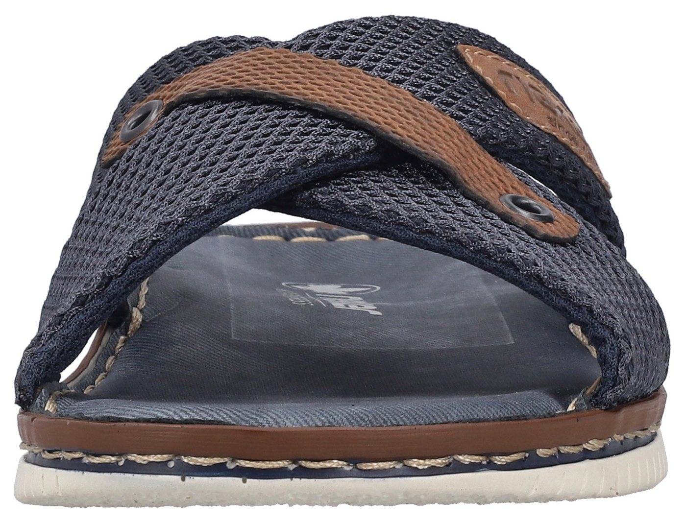 Rieker Pantolette Sommerschuh, Hausschuh, Strandschuh zum Schlupfen – Bild 4 von 5