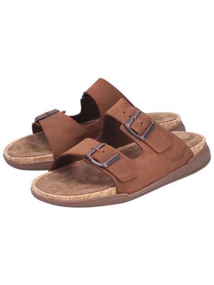 Rieker Rieker Pantoletten Leder Pantolette – Bild 4 von 5
