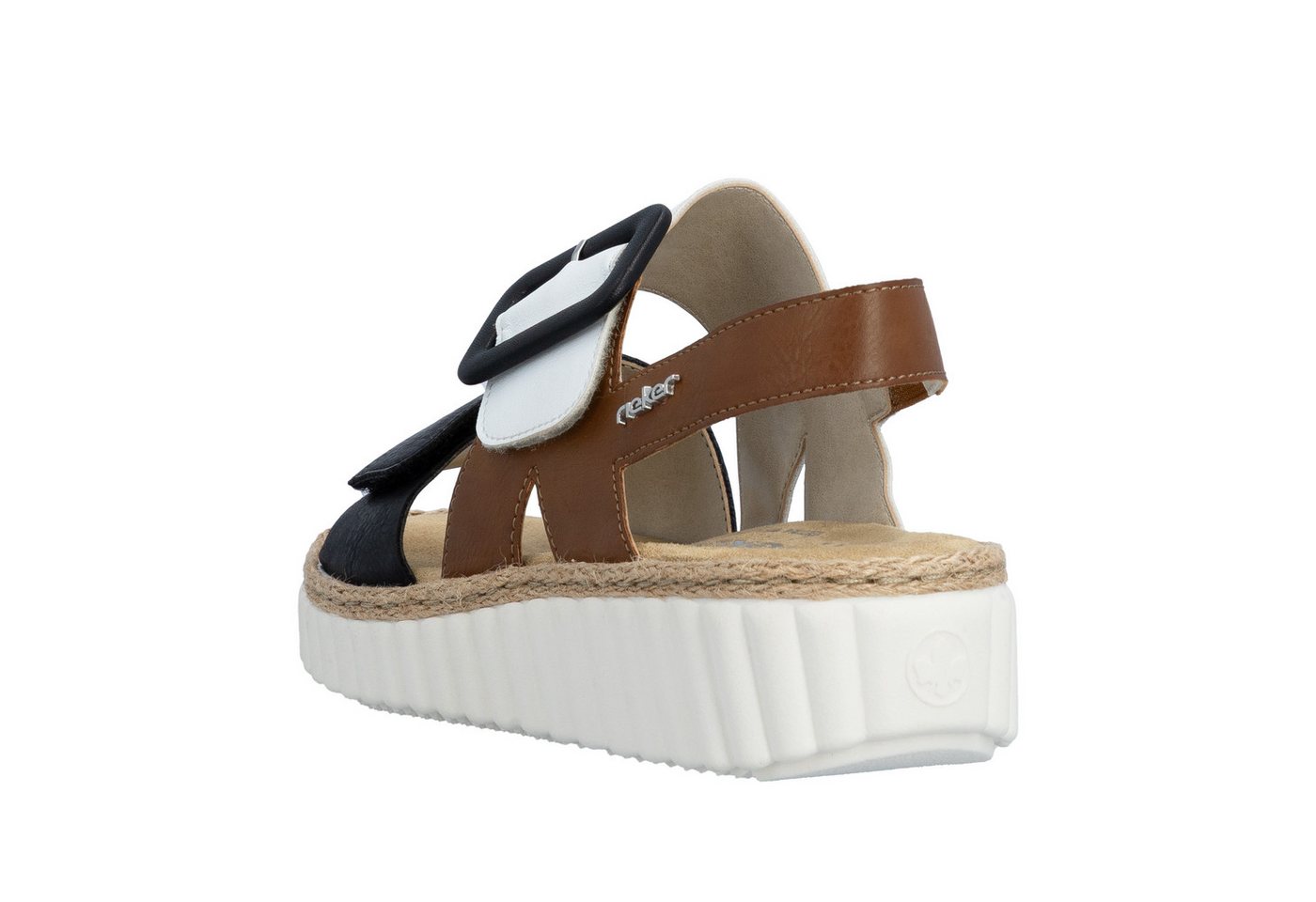 Rieker Plateausandale Sommerschuh, Sandalette, Keilabsatz, in bequemer Form – Bild 5 von 5