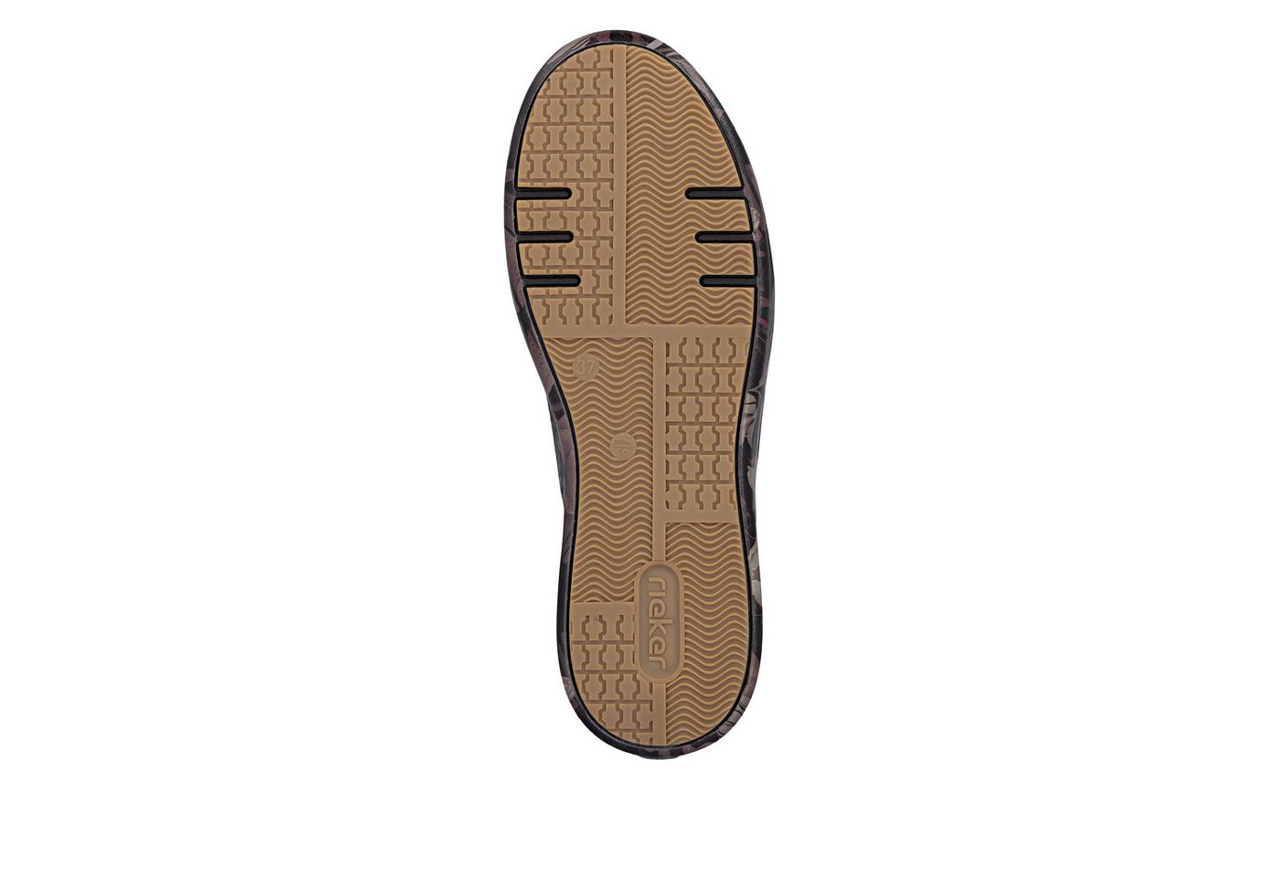 Rieker Plateausneaker Freizeitschuh, Halbschuh, Trend-Sneaker mit seitlichem Reißverschluss – Bild 3 von 5