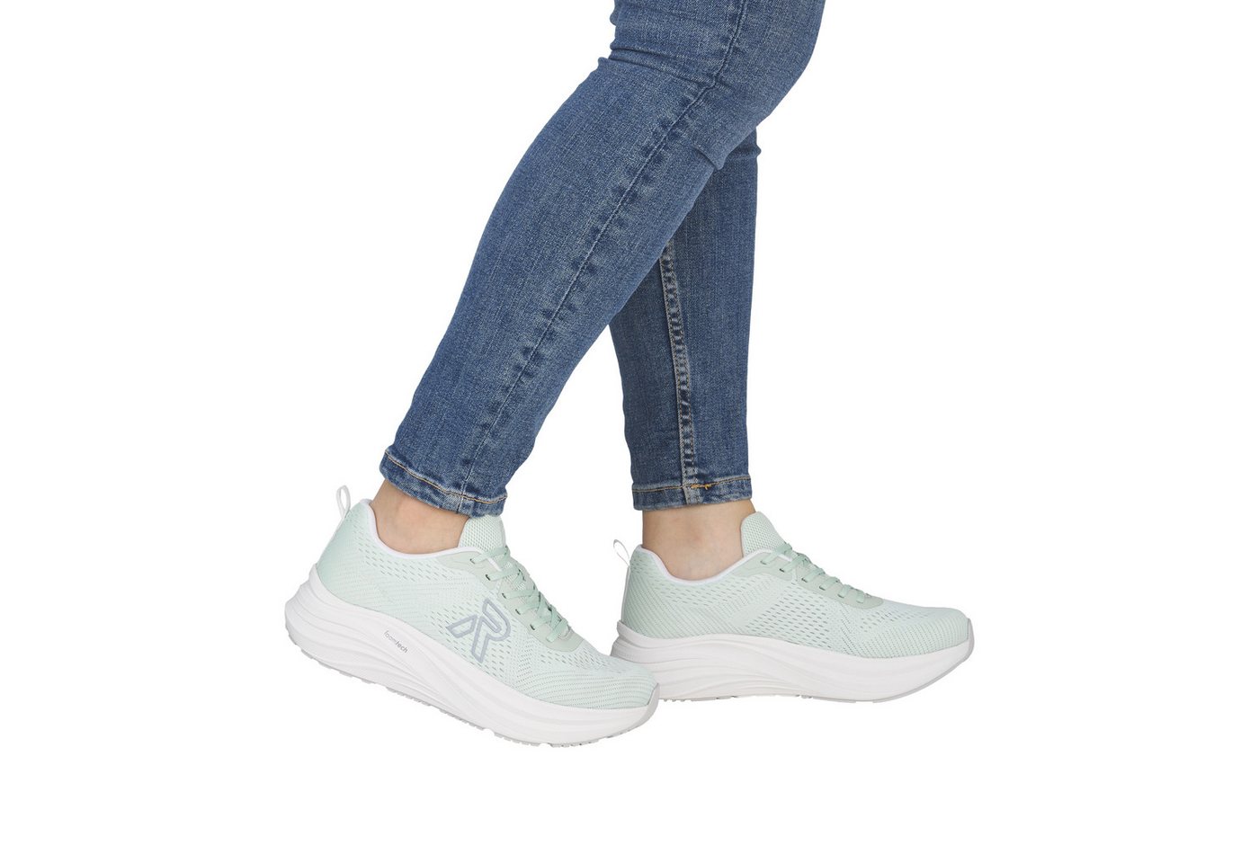 Rieker Plateausneaker Freizeitschuh, Halbschuh, Schnürer mit leichter Laufsohle – Bild 2 von 5
