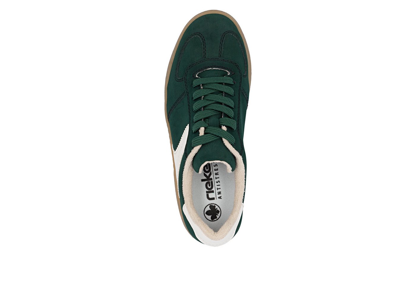 Rieker Plateausneaker Retro-Sneaker, Basket-Sneaker, Schnürer mit softem Schaftrand – Bild 4 von 5