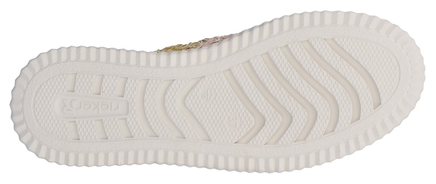 Rieker Plateausneaker Schnürschuh, Halbschuh in veganer Verarbeitung – Bild 2 von 5
