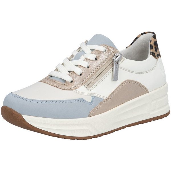 Rieker Plateausneaker Schnürschuh, Halbschuh, Freizeitschuh mit Soft-Einlage