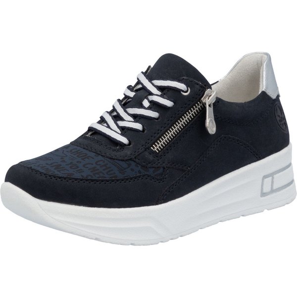Rieker Plateausneaker Schnürschuh, Halbschuh, Freizeitschuh mit Soft-Einlage