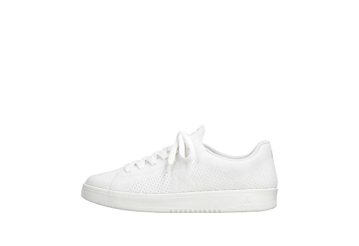 Rieker Plateausneaker Slip-on Sneaker, Halbschuh, Freizeitsneaker mit aufgesetzter Schnürung – Bild 4 von 5