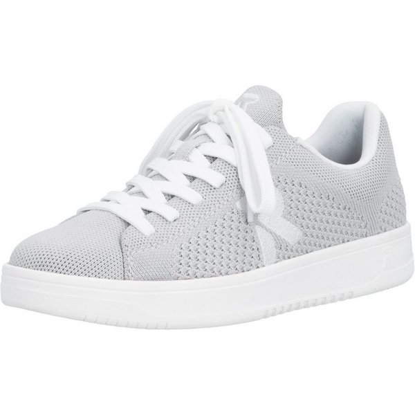 Rieker Plateausneaker Slip-on Sneaker, Halbschuh, Freizeitsneaker mit aufgesetzter Schnürung