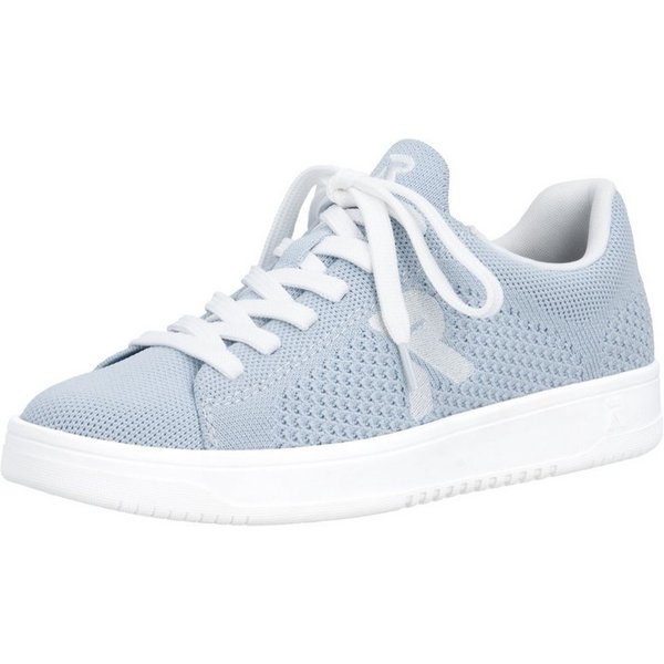 Rieker Plateausneaker Slip-on Sneaker, Halbschuh, Freizeitsneaker mit aufgesetzter Schnürung