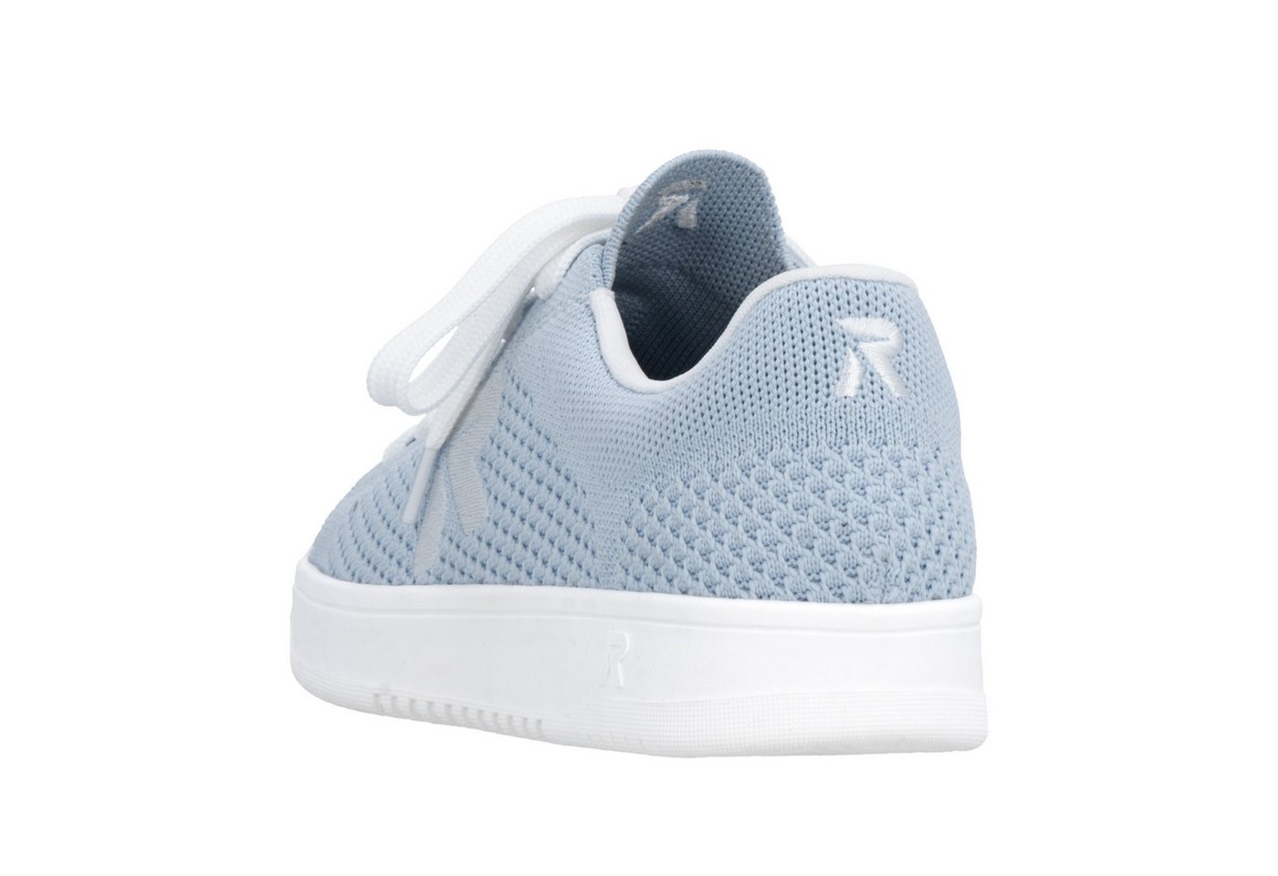 Rieker Plateausneaker Slip-on Sneaker, Halbschuh, Freizeitsneaker mit aufgesetzter Schnürung – Bild 4 von 5