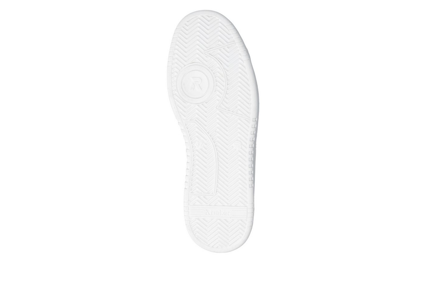 Rieker Plateausneaker Slip-on Sneaker, Halbschuh, Freizeitsneaker mit aufgesetzter Schnürung – Bild 5 von 5