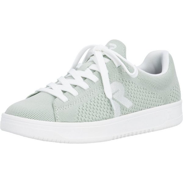 Rieker Plateausneaker Slip-on Sneaker, Halbschuh, Freizeitsneaker mit aufgesetzter Schnürung