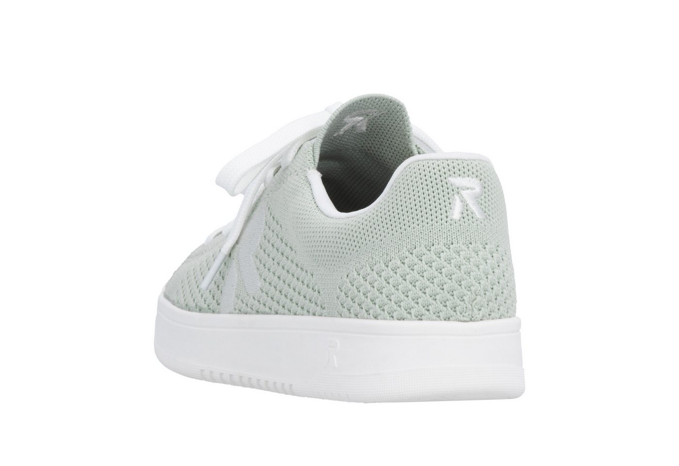 Rieker Plateausneaker Slip-on Sneaker, Halbschuh, Freizeitsneaker mit aufgesetzter Schnürung – Bild 5 von 5