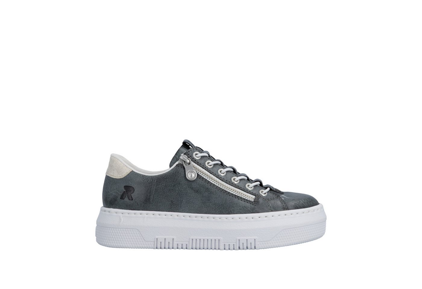 Rieker Plateausneaker Sneaker, Slip-On Sneaker, Slipper mit Schaftrandpolster – Bild 5 von 5
