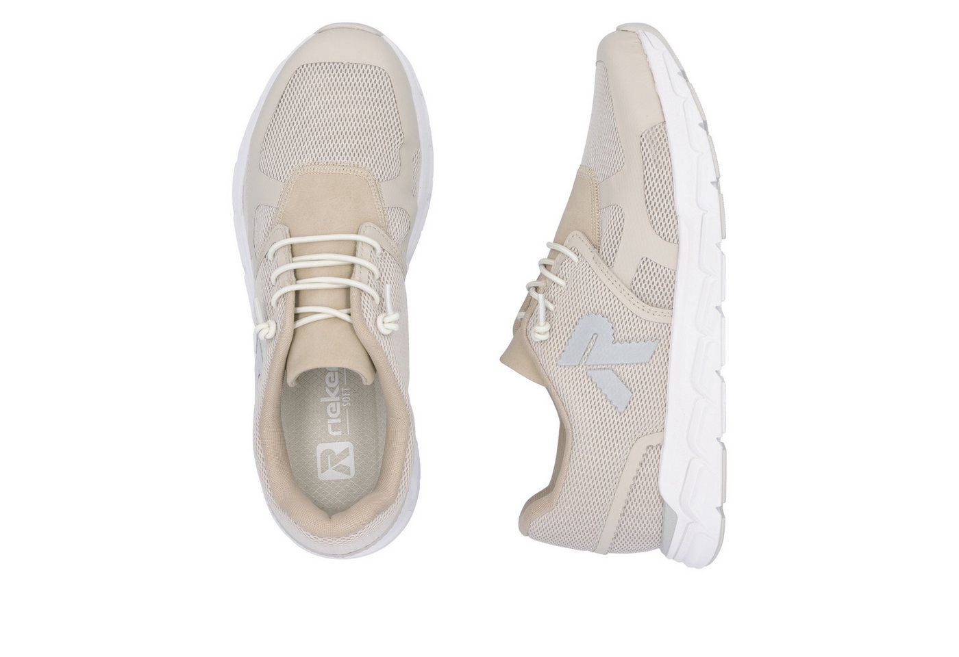 Rieker Preston Slip-On Sneaker Freizeitschuh, Halbschuh, Schlupfschuh mit Gummizug – Bild 5 von 5