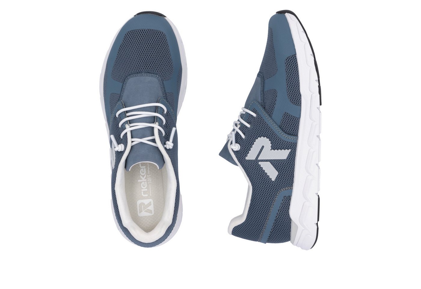 Rieker Preston Slip-On Sneaker Freizeitschuh, Halbschuh, Schlupfschuh mit Gummizug – Bild 5 von 5