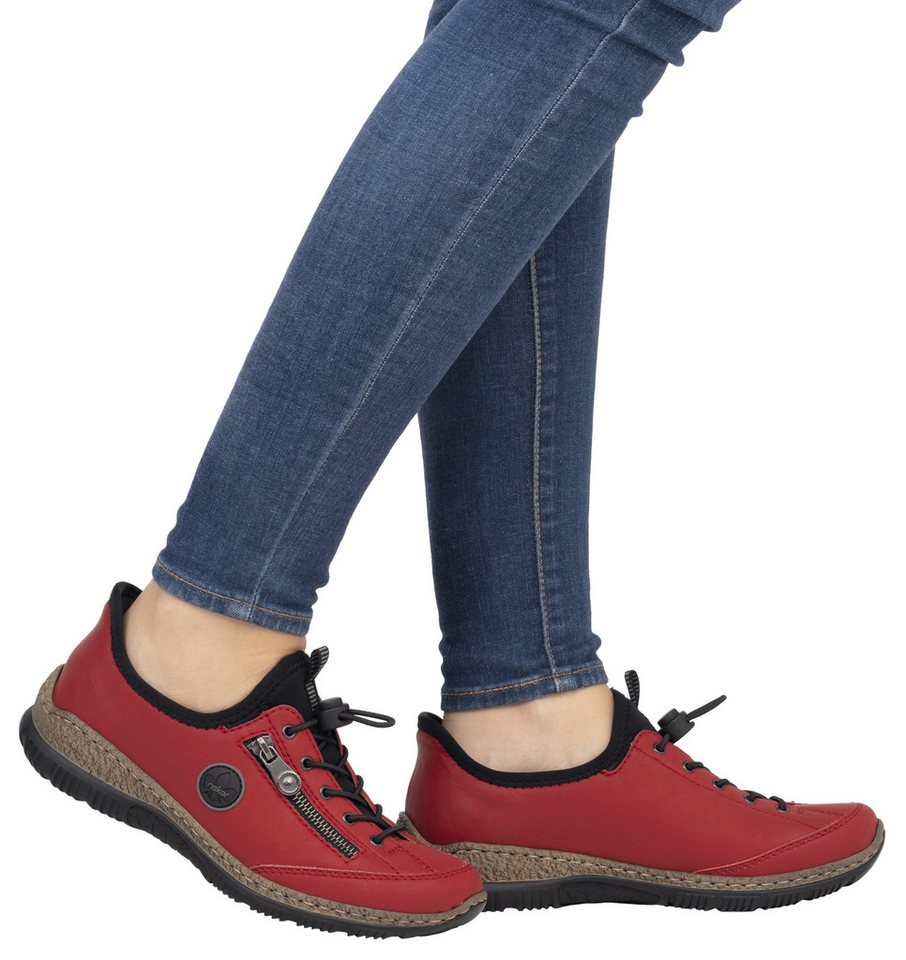 Rieker Ready2GO Slip-On Sneaker, Schlupfschuh, Freizeitschuh, Halbschuh mit MemoSoft-Ausstattung – Bild 4 von 5
