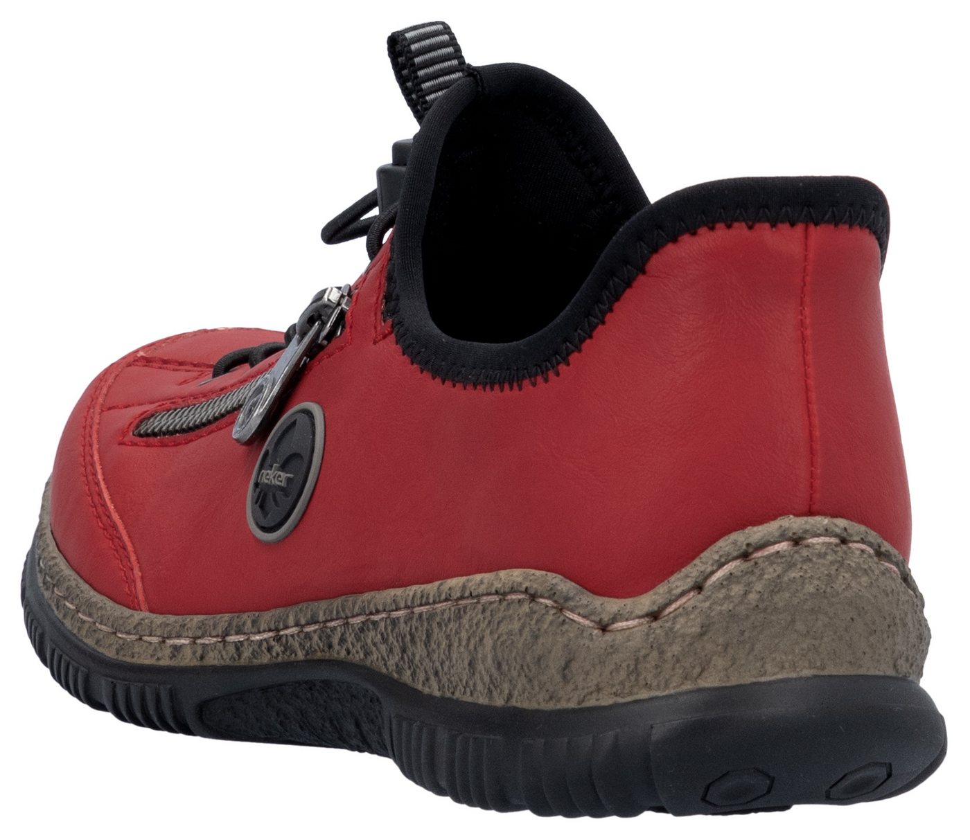 Rieker Ready2GO Slip-On Sneaker, Schlupfschuh, Freizeitschuh, Halbschuh mit MemoSoft-Ausstattung – Bild 5 von 5