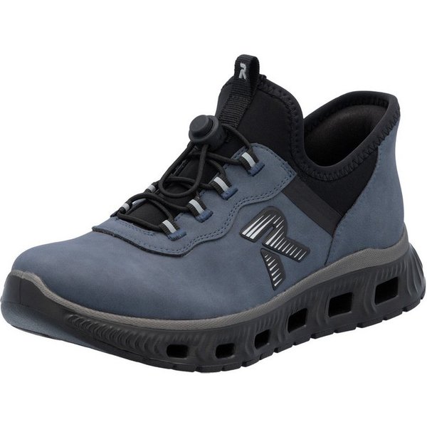 Rieker Ready2GO Slip-On Sneaker Schlupfschuh, Halbschuh, Freizeitsneaker mit Schnellverschluss