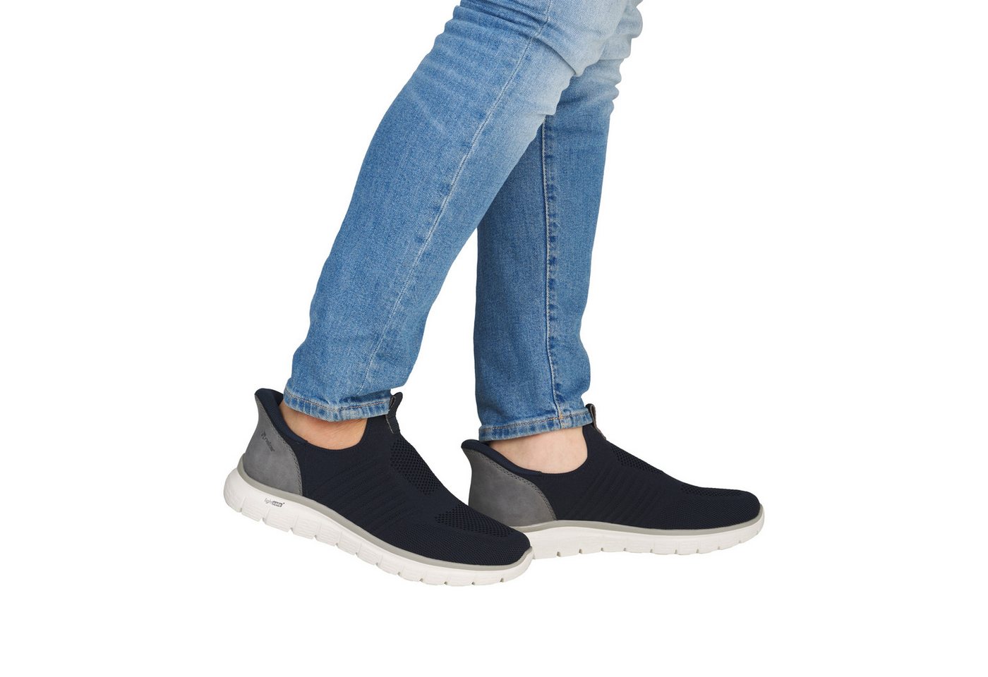 Rieker Ready2GO Slipper Schlupfschuh, Freizeitslipper, Halbschuh mit gepolsterter Ferse – Bild 2 von 5