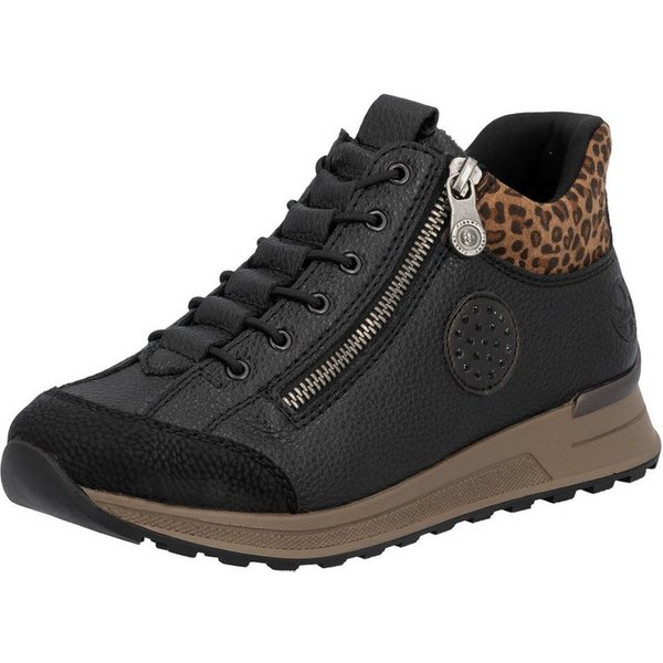 Rieker Ready2GO Sneaker Schnürboots, High Top Sneaker, Stiefelette mit Soft-Einlage