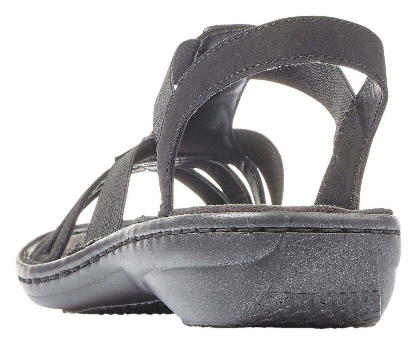 Rieker Riemchensandale Sommerschuh, Sandalette, Keilabsatz, mit schöner Verzierung – Bild 3 von 5