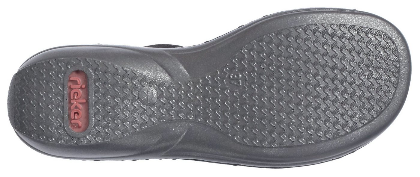 Rieker Riemchensandale Sommerschuh, Sandalette, Keilabsatz, mit schöner Verzierung – Bild 4 von 5