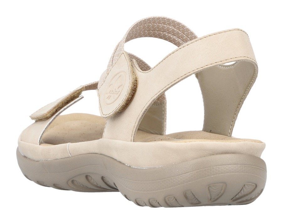 Rieker Riemchensandale Sommerschuh, Sandalette, Keilabsatz, mit Gummizügen – Bild 3 von 5