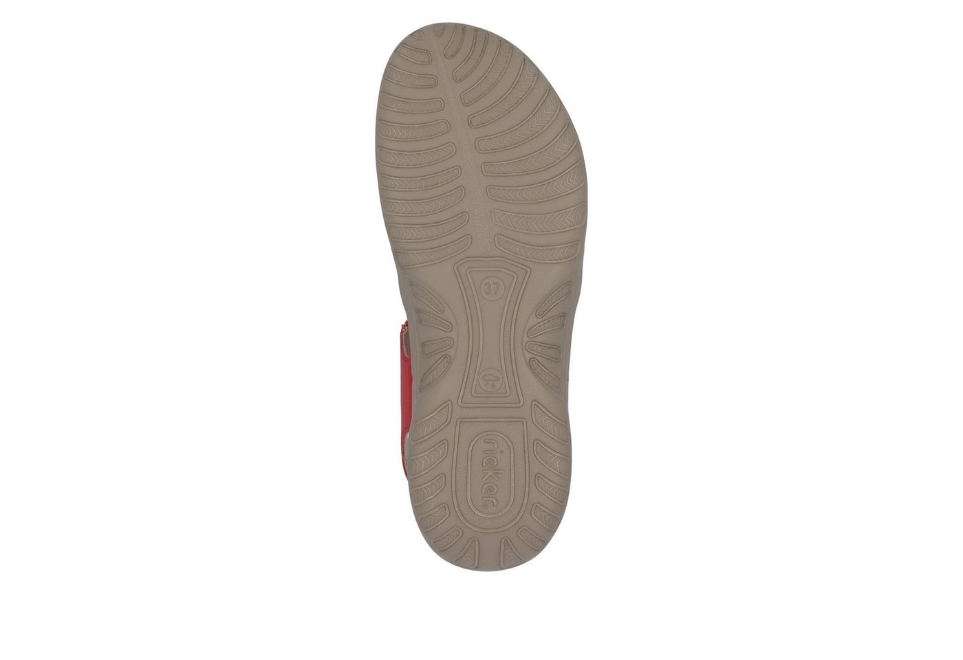 Rieker Riemchensandale Sommerschuh, Sandalette, Keilabsatz, mit Gummizügen – Bild 5 von 5