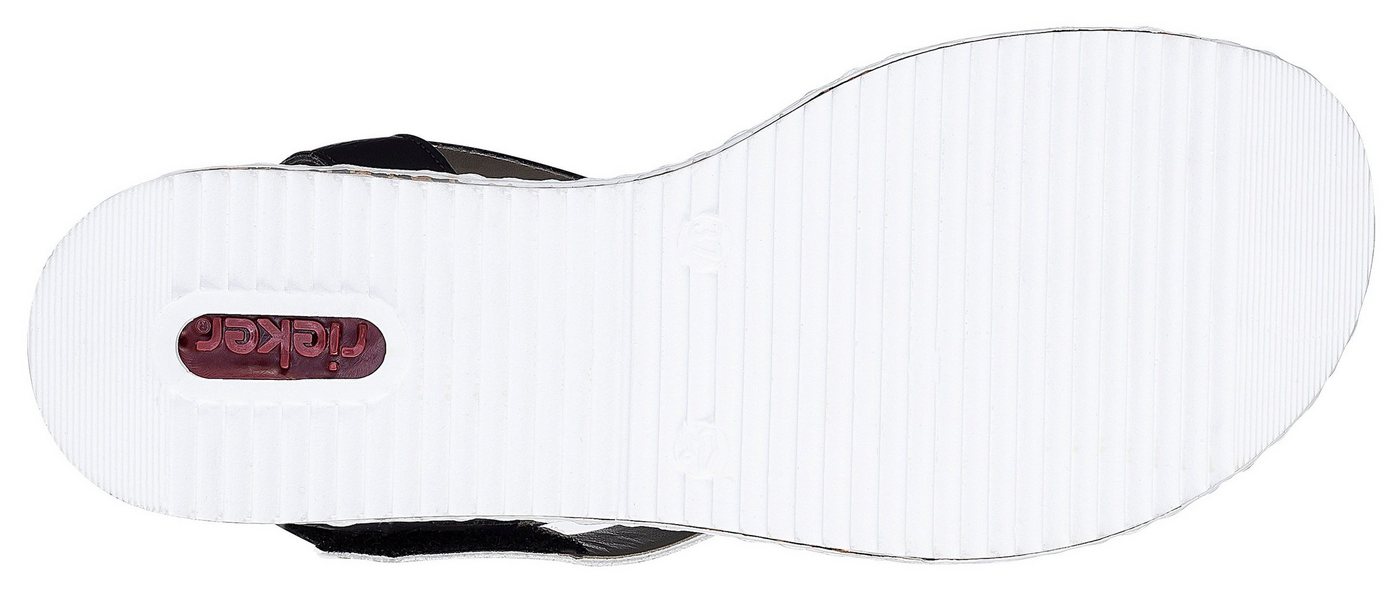 Rieker Riemchensandale, Sommerschuh, Sandalette, Keilabsatz, im modernen Look – Bild 3 von 5