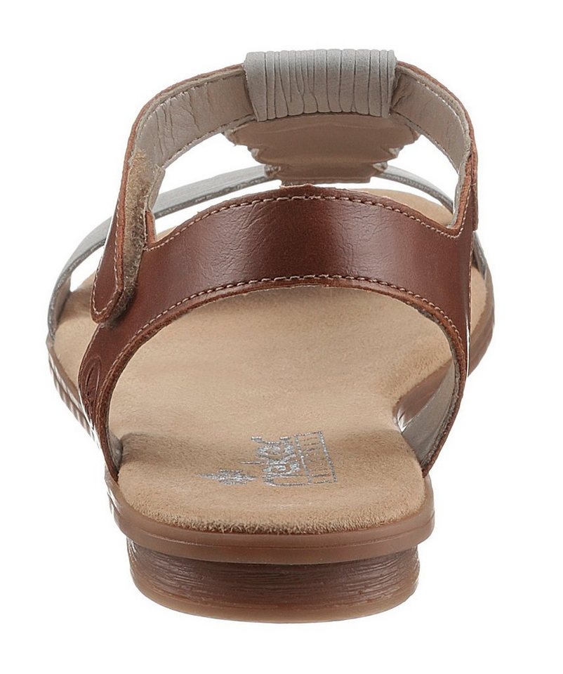Rieker Riemchensandale, Sommerschuh, Sandalette, Blockabsatz, mit angesagtem Schmuckelement – Bild 2 von 5
