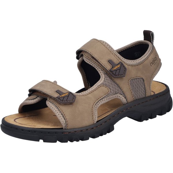 Rieker Sandale Trekkingsandale, Outdoorsandale, Sommerschuh mit Klettriemchen