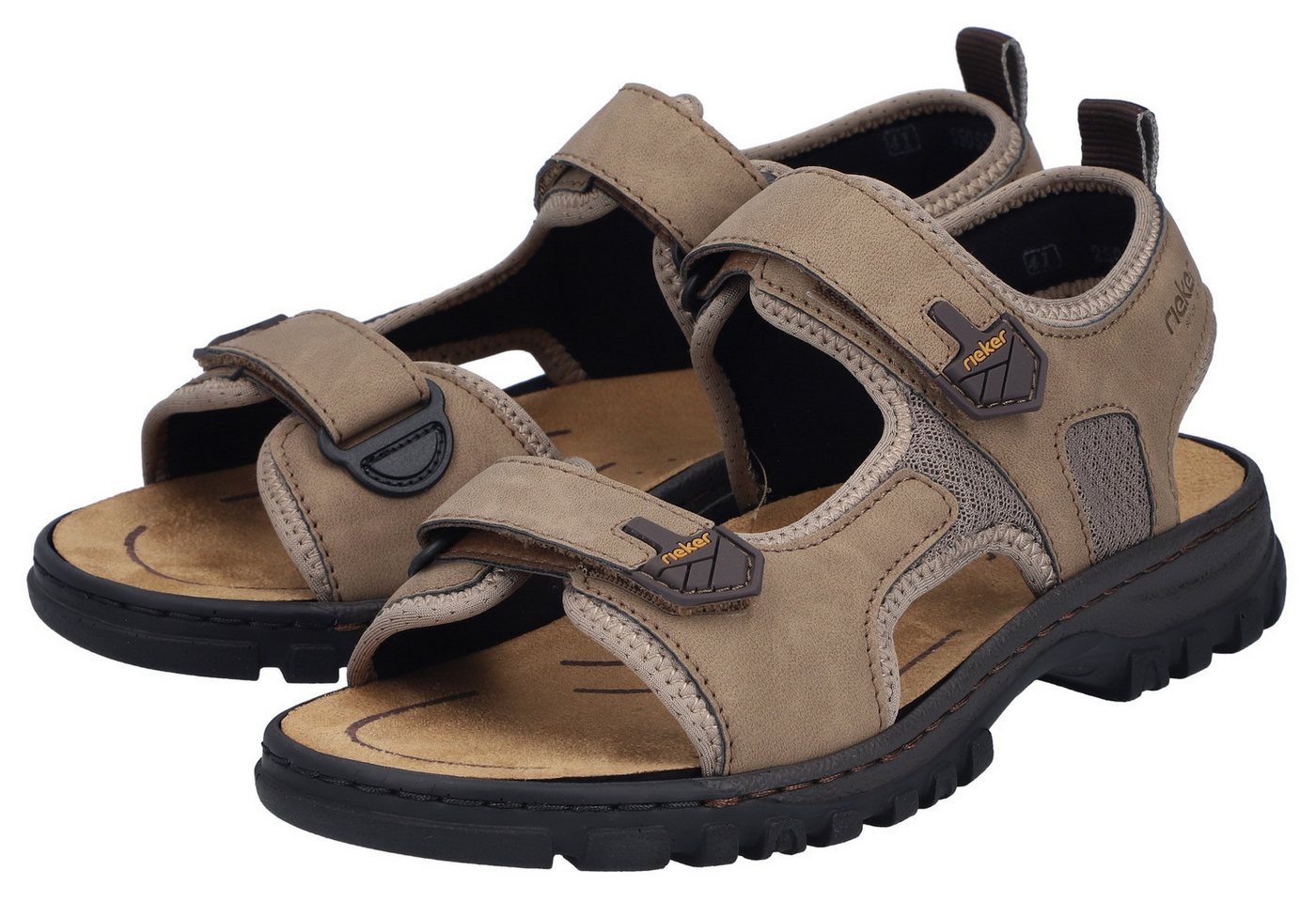 Rieker Sandale Trekkingsandale, Outdoorsandale, Sommerschuh mit Klettriemchen – Bild 5 von 5