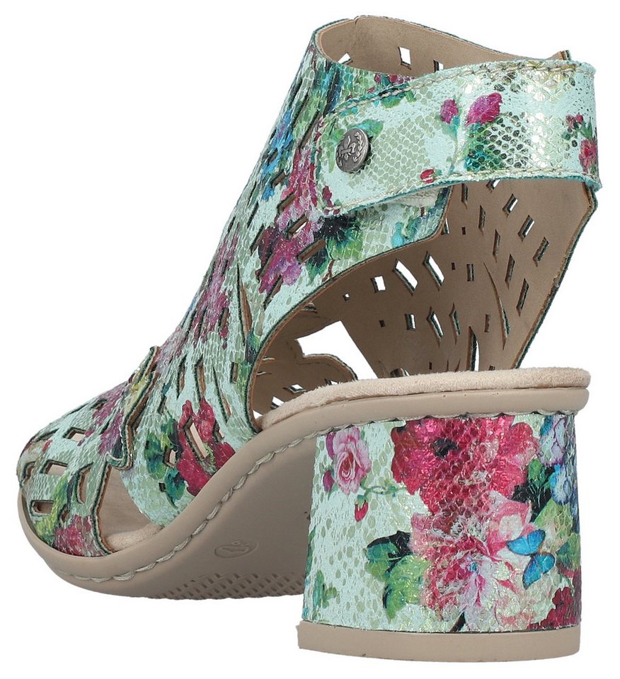 Rieker Sandalette Sommerschuh, Sandale, Blockabsatz, mit modischer Schaftgestaltung – Bild 5 von 5