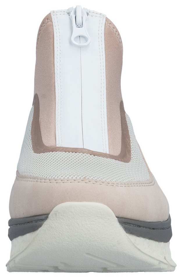 Rieker Schlupfboots, Keilabsatz, Freizeitschuh, High Top-Sneaker, Reißverschluss – Bild 5 von 5