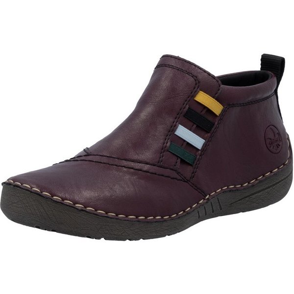 Rieker Schlupfboots Casual-Boots, Stiefelette, Schlupfboots mit Innenreißverschluss
