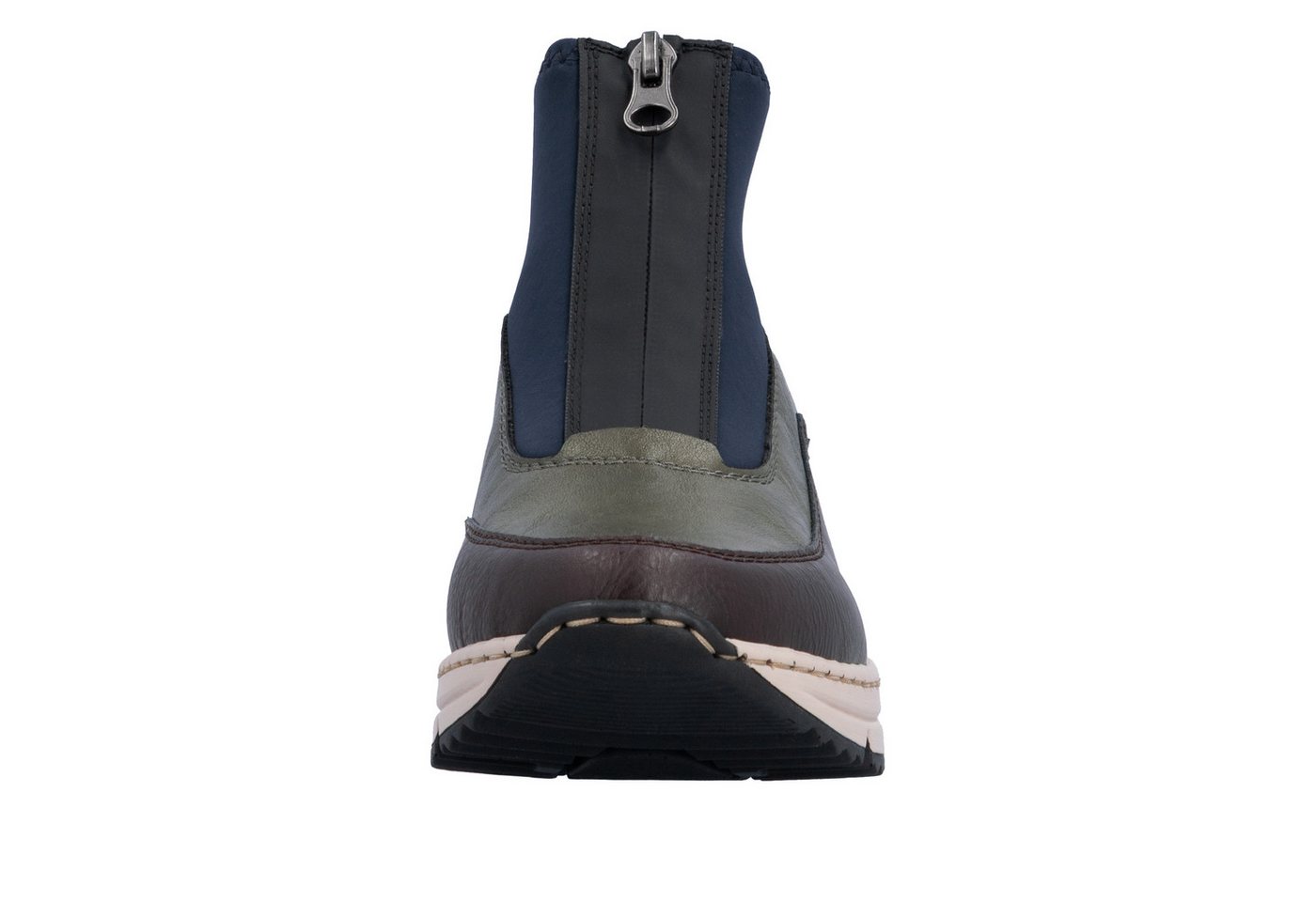 Rieker Schlupfboots Stiefelette, High Top Sneaker mit Reißverschluss auf der Vorderseite – Bild 4 von 5